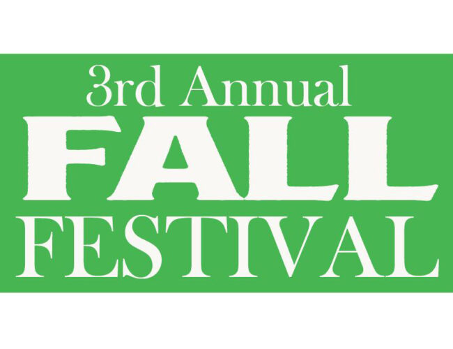 3rd Annual Fall Festival