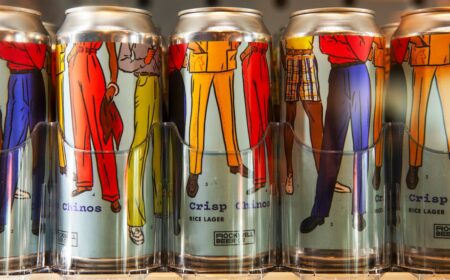 Rockwell Beer’s Crisp Chinos Can Illustrates What a Lager Would Wear